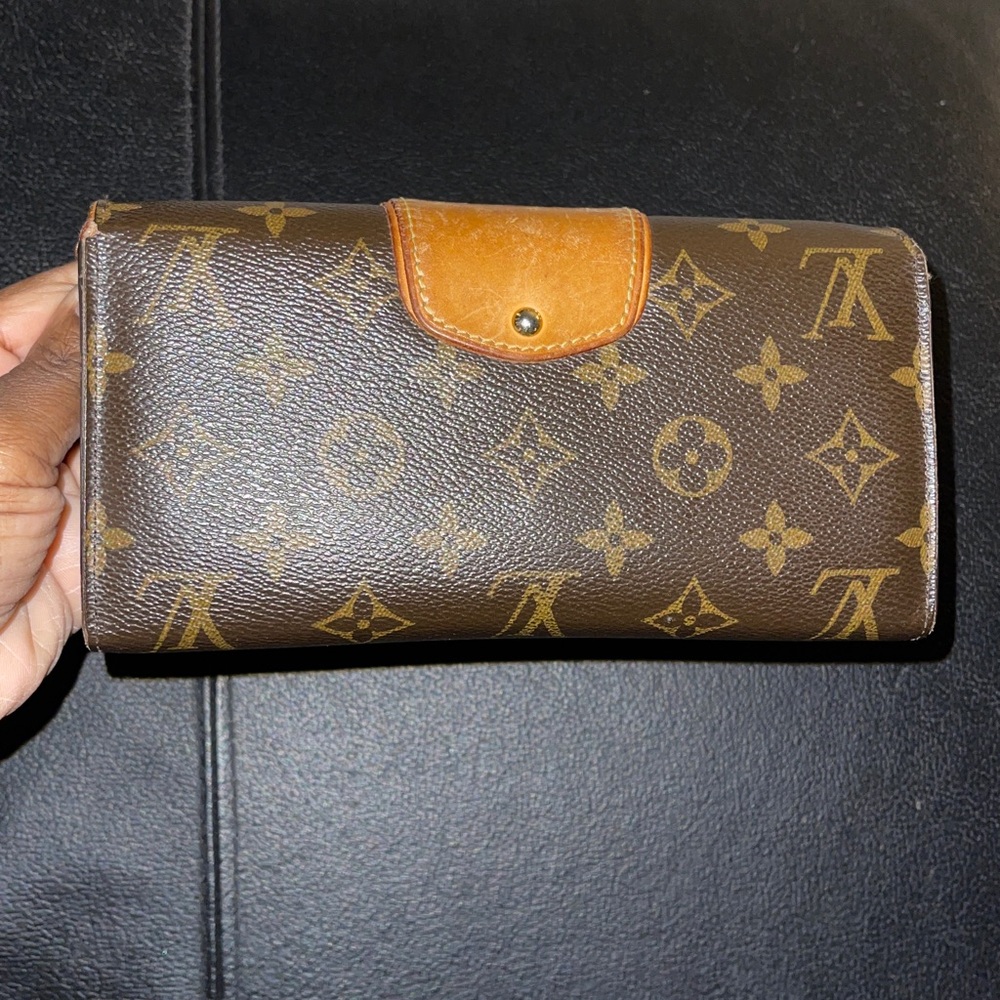 Louis Vuitton Authentic Monogram Portefeiulle Boetie Long Bifold Wallet Turnlock - Picture 3 of 15